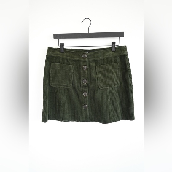 Zara Corduroy Skirt - Picture 1 of 5